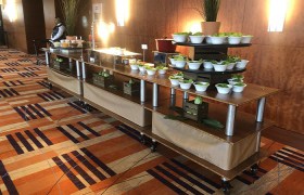 Hilton hotel buffet