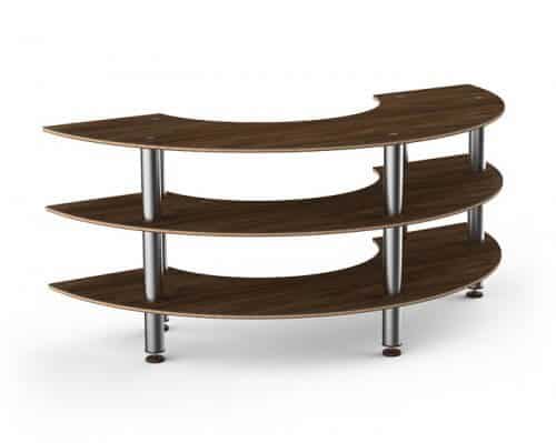 curved creative buffet