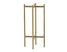 42″ BRUSHED BRASS BASE