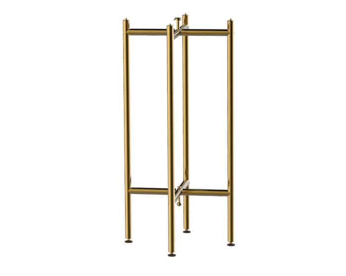 bigger 42'' brushed brass base