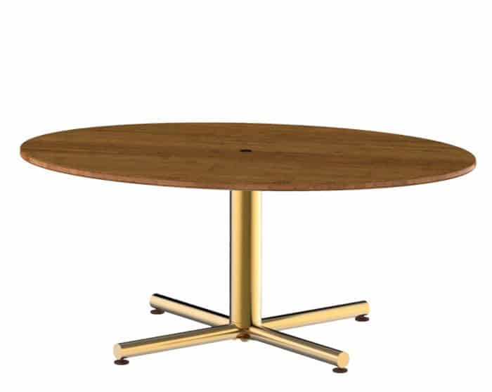 polo oval coffee table