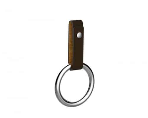 leather towel hanger