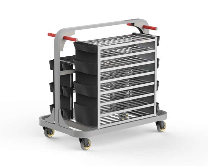 utility transfer and storage cart