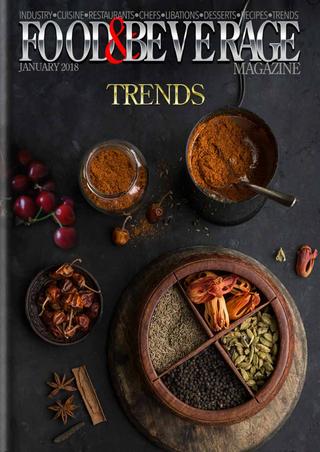 Food and Beverage magazine cover