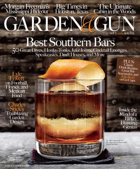 garden and gun magazine cover