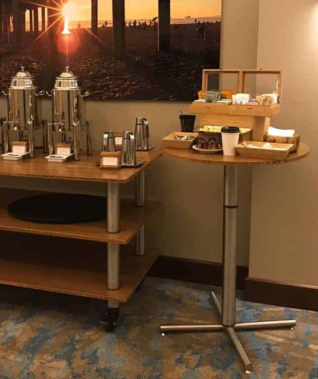coffee display plus bar table 