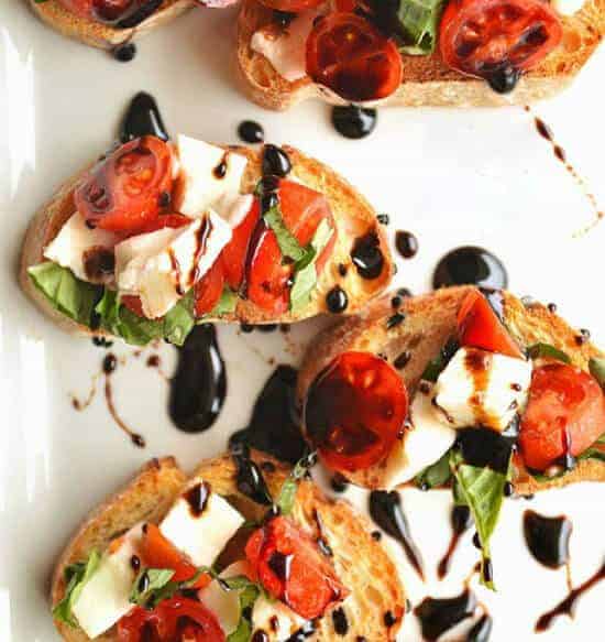 Caprese Salad Bruschetta 